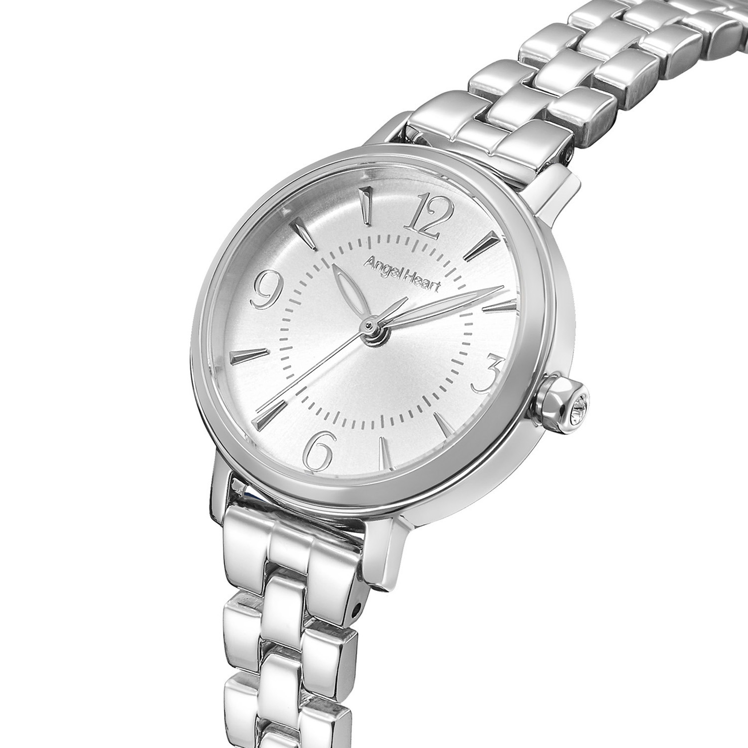 エンジェルハート イノセントタイム ＣＺ ラウンドフェイス ステンレスベルト ウォッチ ＜シルバーカラー＞