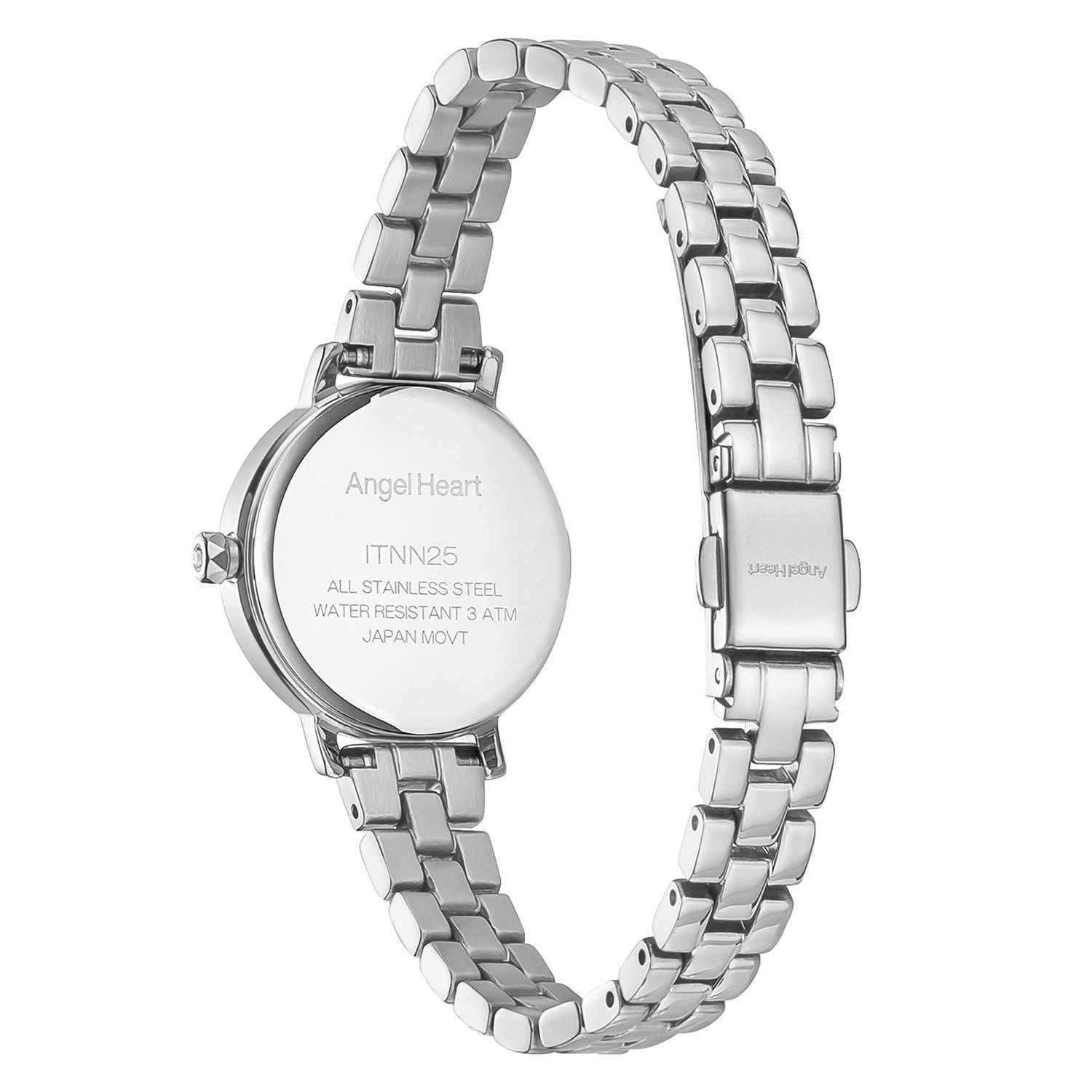 エンジェルハート イノセントタイム ＣＺ ラウンドフェイス ステンレスベルト ウォッチ ＜シルバーカラー＞