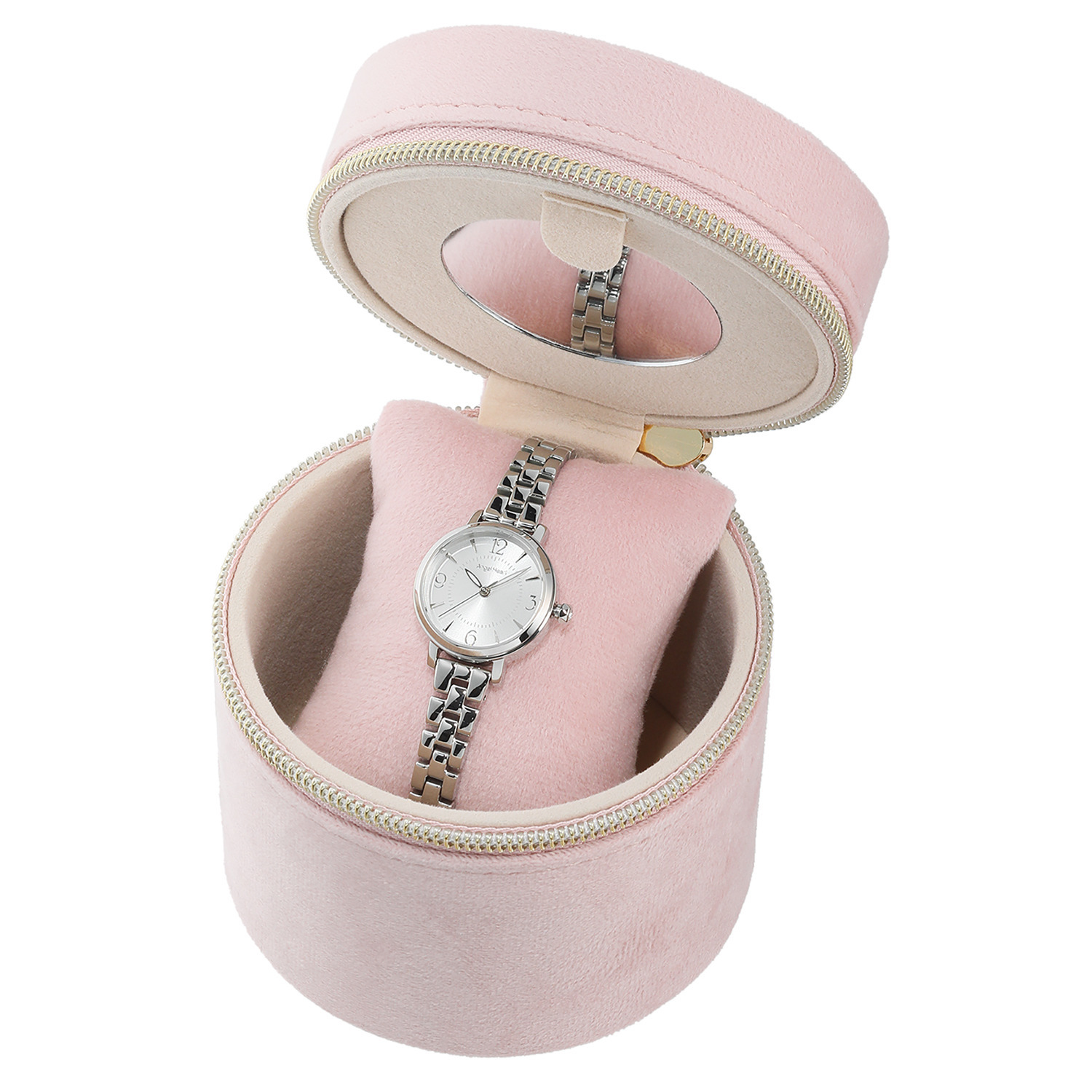 エンジェルハート イノセントタイム ＣＺ ラウンドフェイス ステンレスベルト ウォッチ ＜シルバーカラー＞