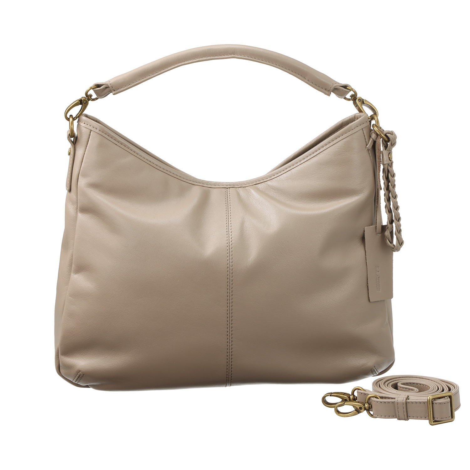 サベット ナッパレザー ２ウェイショルダーバッグ