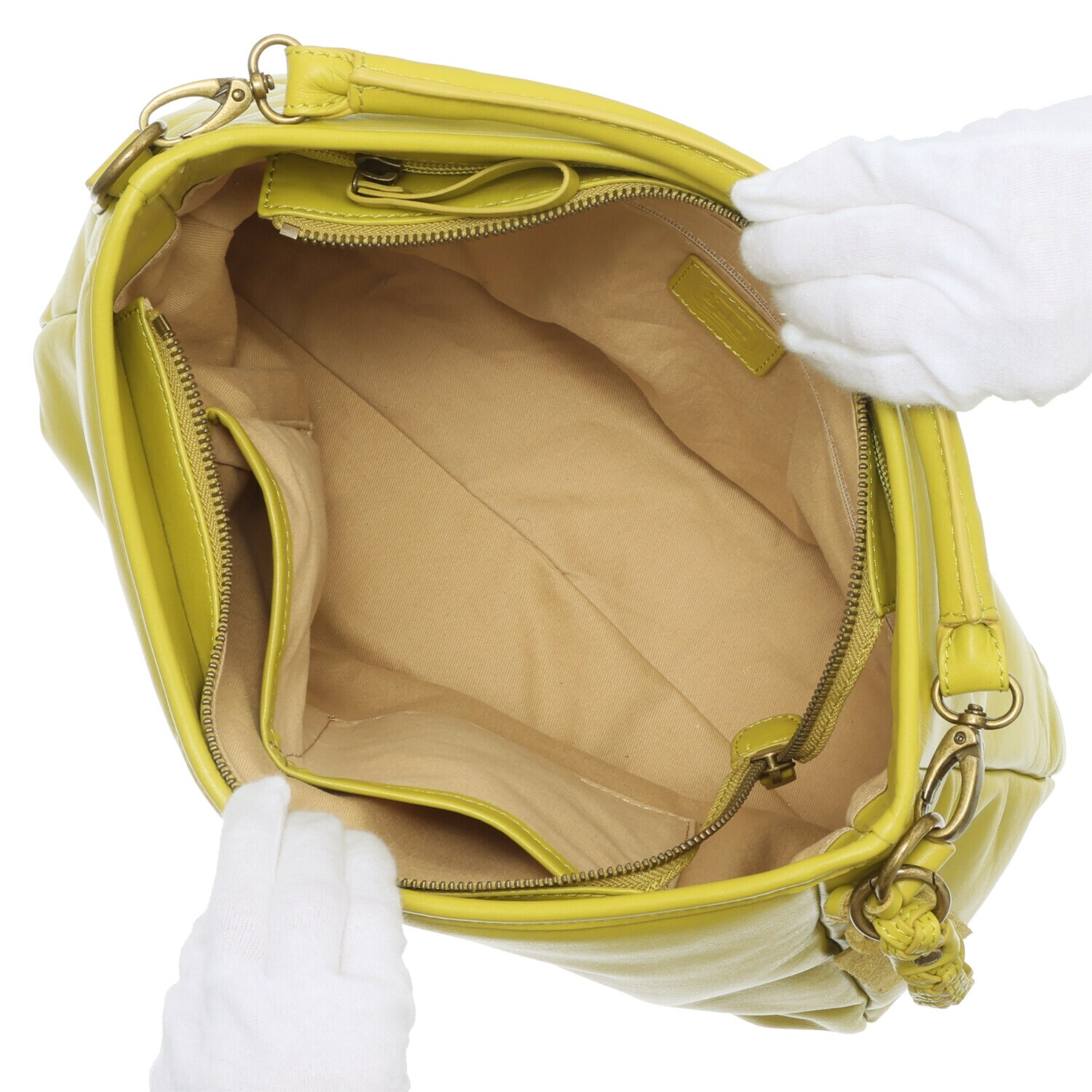 サベット ナッパレザー ２ウェイショルダーバッグ