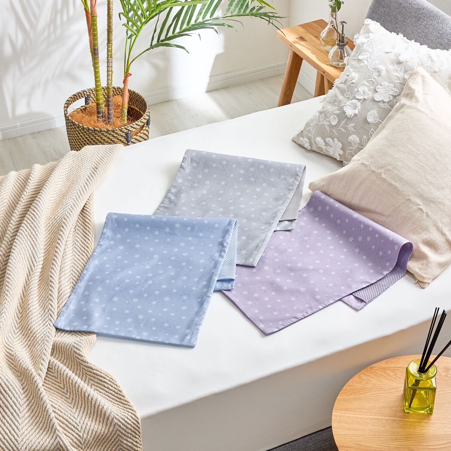 アイスジャパン 室蘭ひゃっこいマット 専用カバー３色組