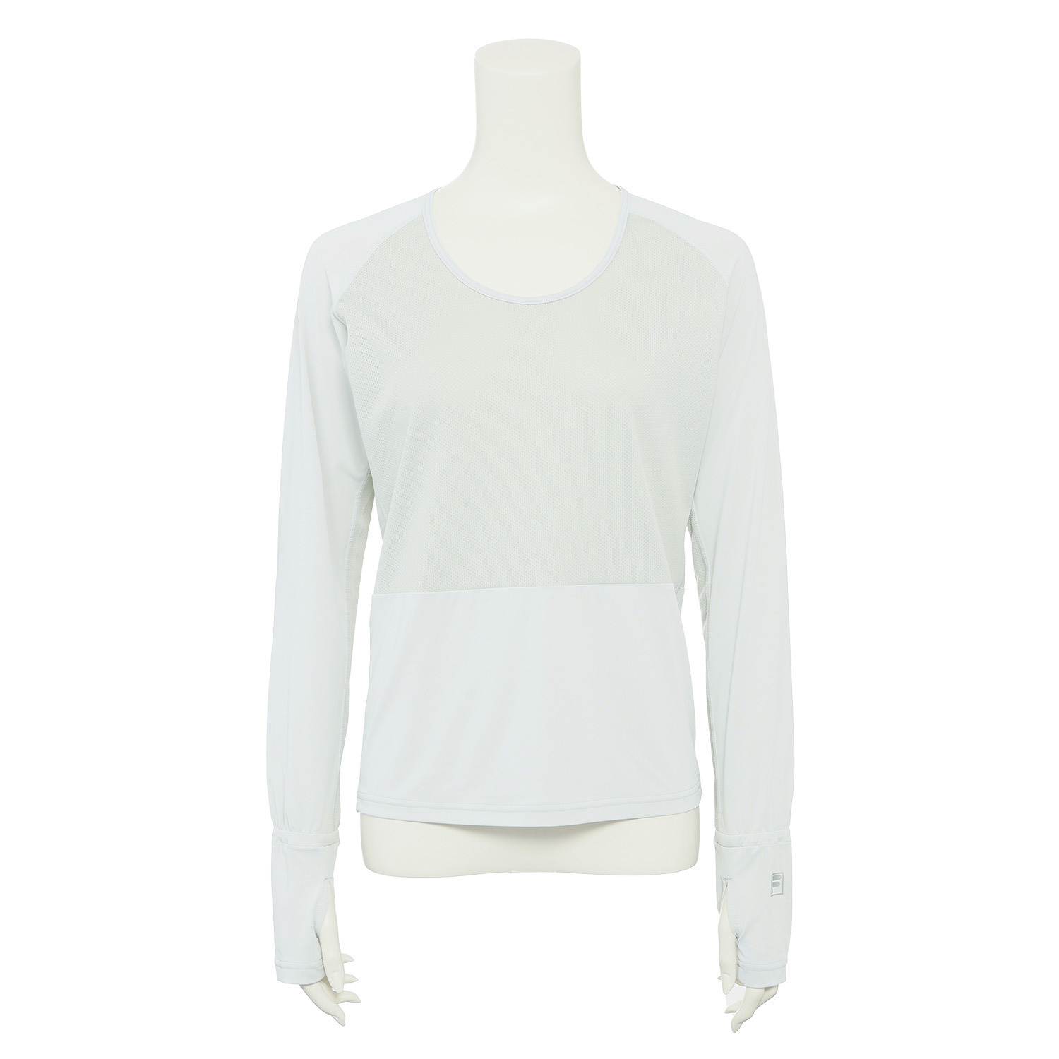 フィラ ＵＶカット・接触冷感・ 吸水速乾 メッシュ切替 Ｕネックインナーシャツ