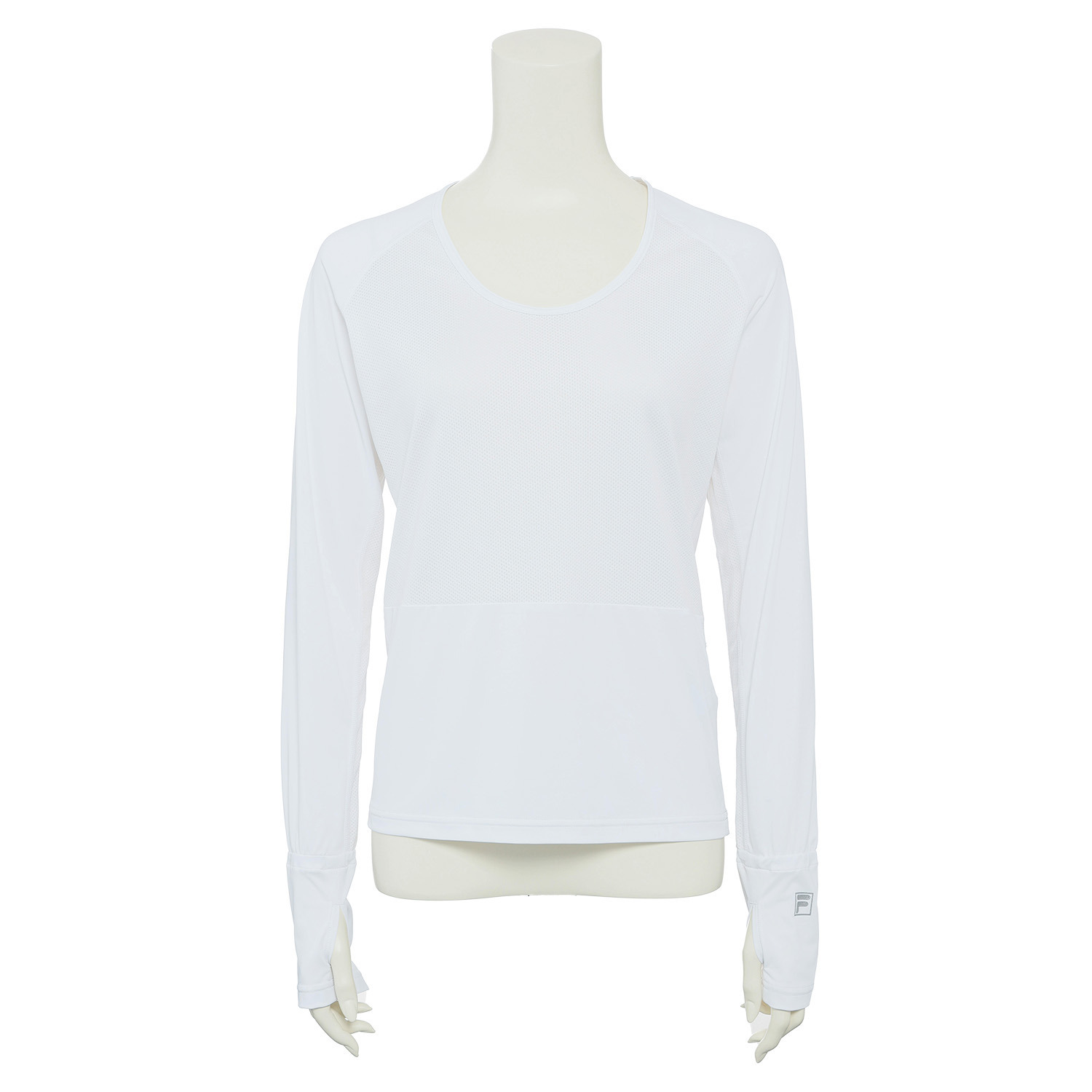 フィラ ＵＶカット・接触冷感・ 吸水速乾 メッシュ切替 Ｕネックインナーシャツ