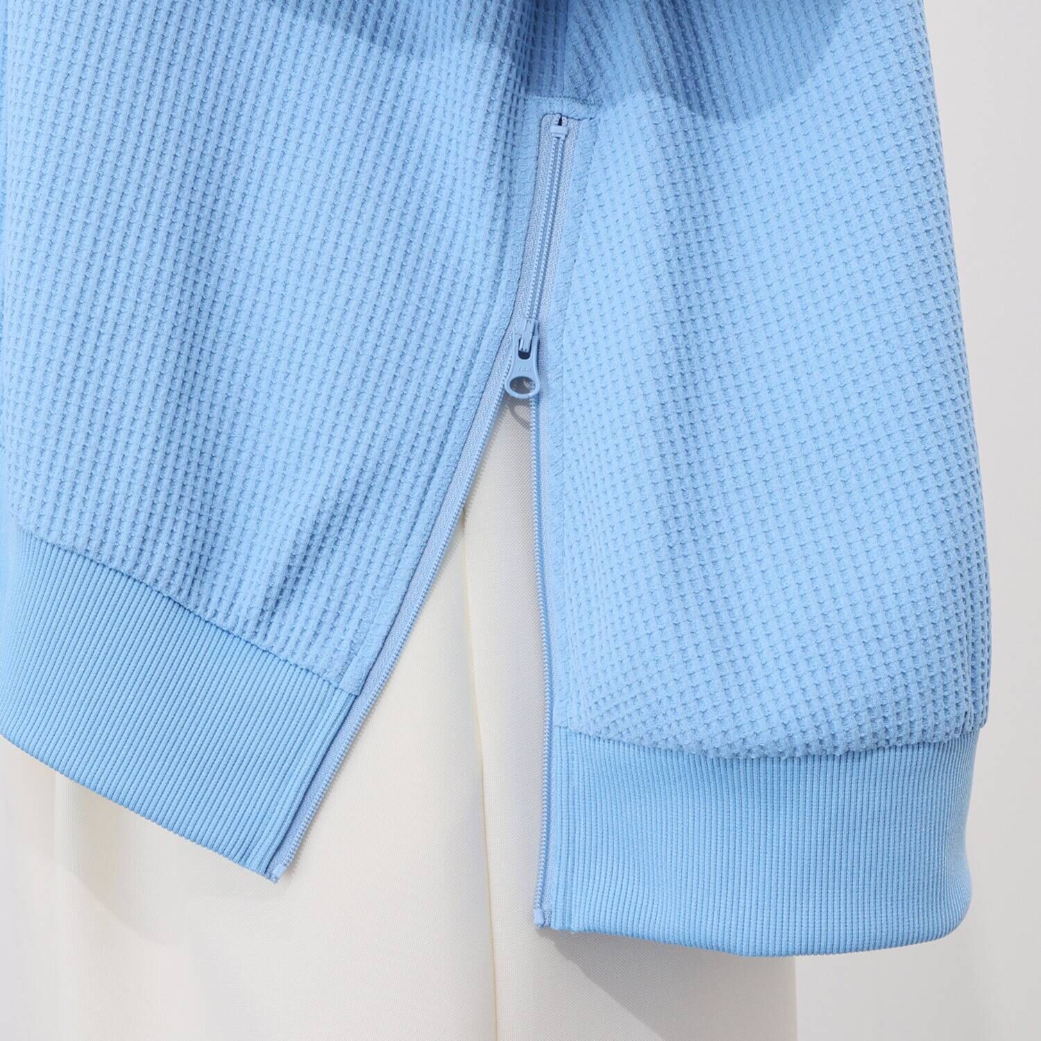 フィラ ＵＶカット・速乾 サイドジップ オーバーシルエット モックネックシャツ