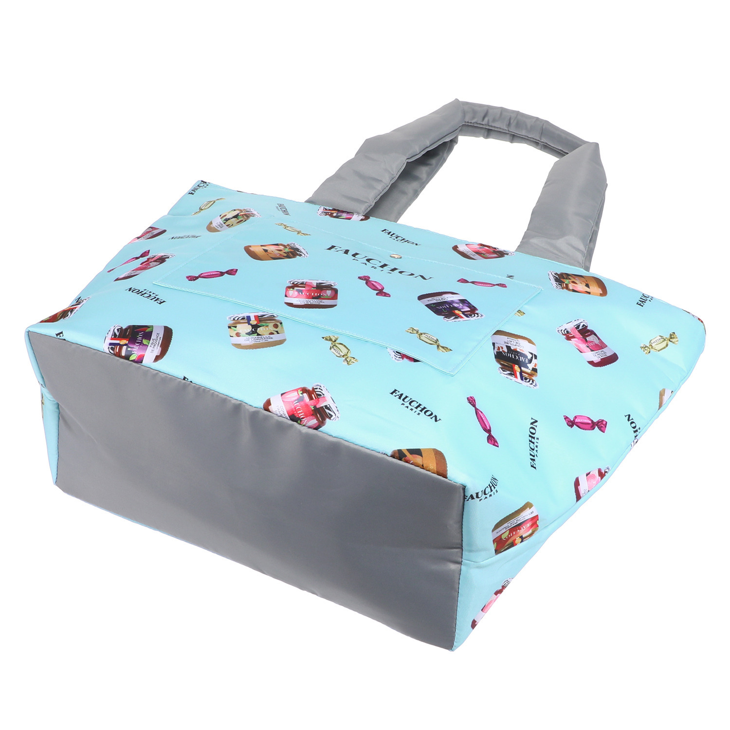 フォション たっぷり収納 持ち手に中わた入り はっ水生地＆軽量 保冷トートバッグ