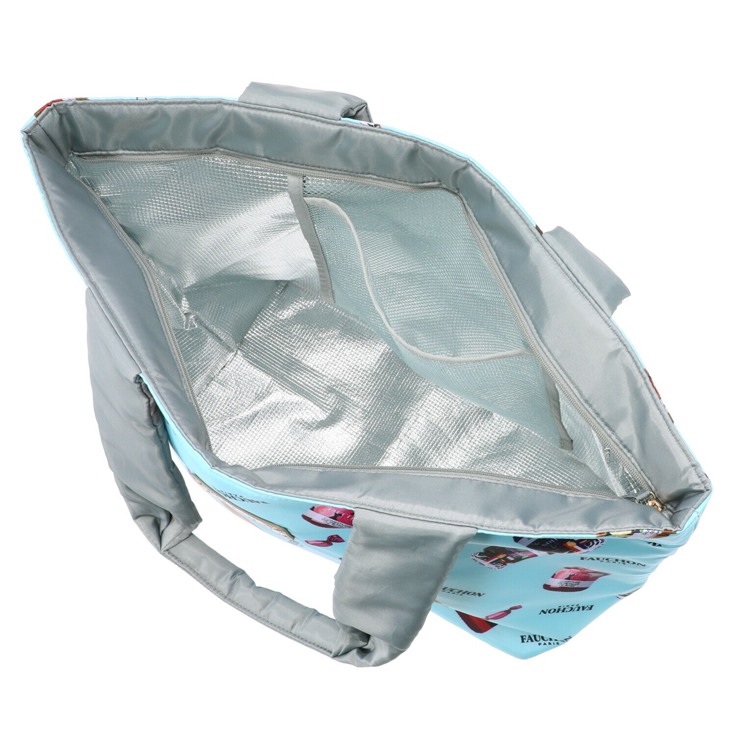 フォション たっぷり収納 持ち手に中わた入り はっ水生地＆軽量 保冷トートバッグ