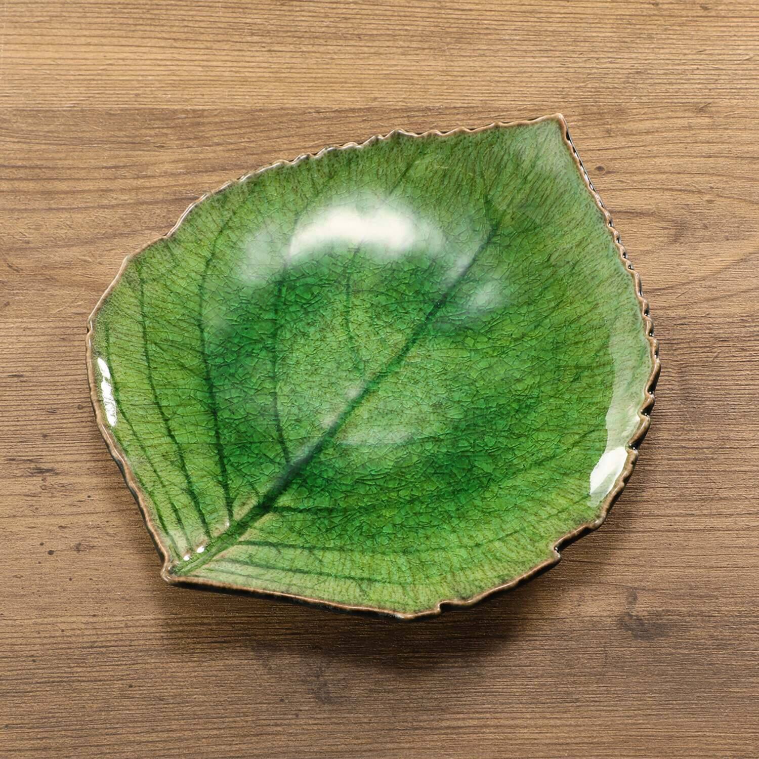 ポルトガル発！ コスタ・ノバ リヴィエラ ハイドランジアリーフ １７ｃｍ同色２枚セット