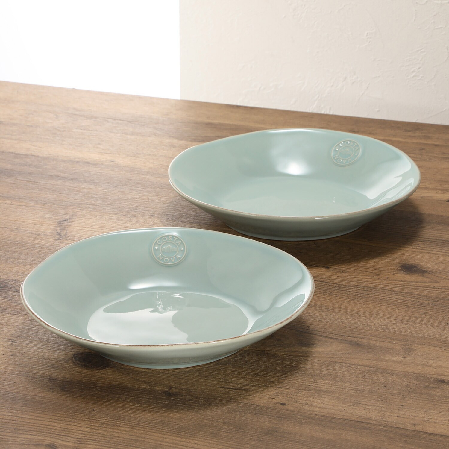 ポルトガル発！ コスタ・ノバ ノバ パスタプレート 同色２枚セット