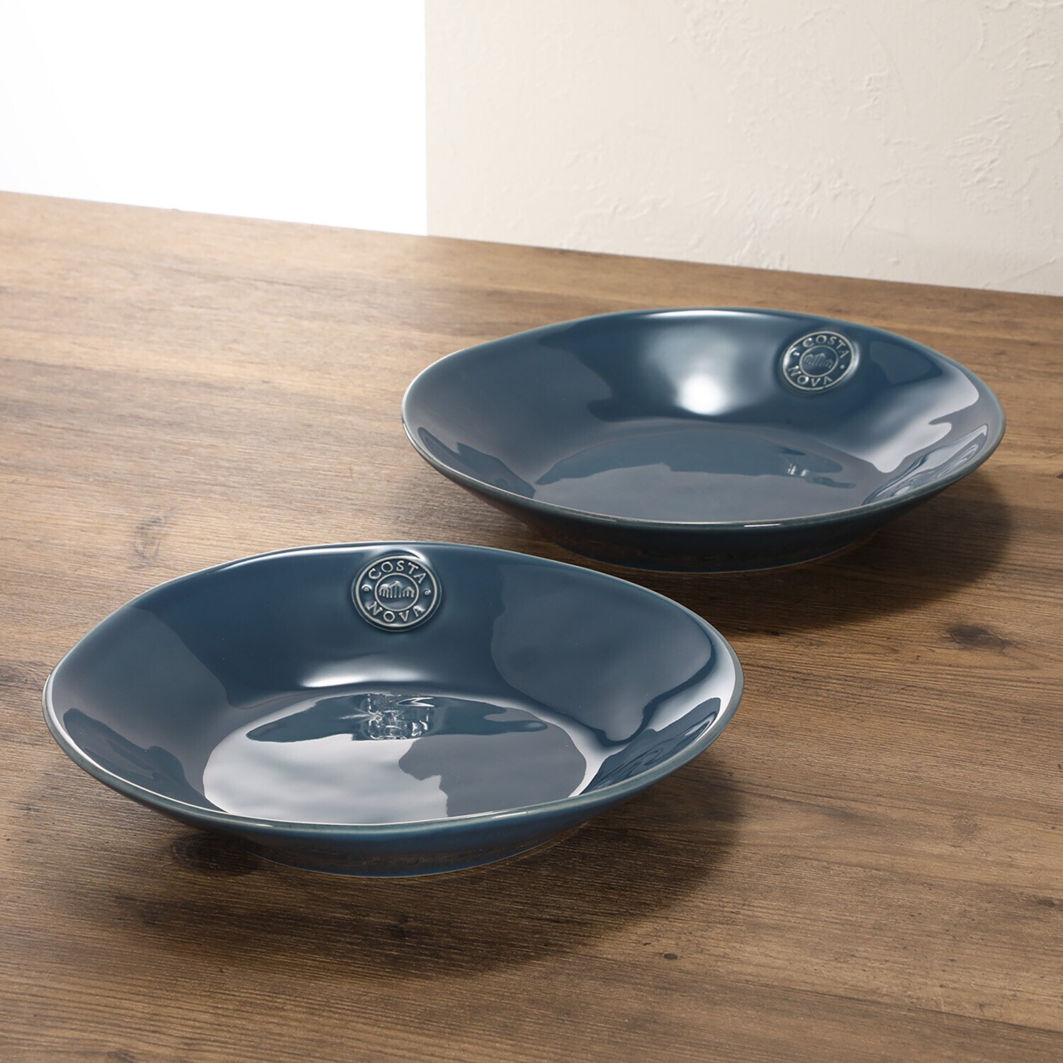 ポルトガル発！ コスタ・ノバ ノバ パスタプレート 同色２枚セット