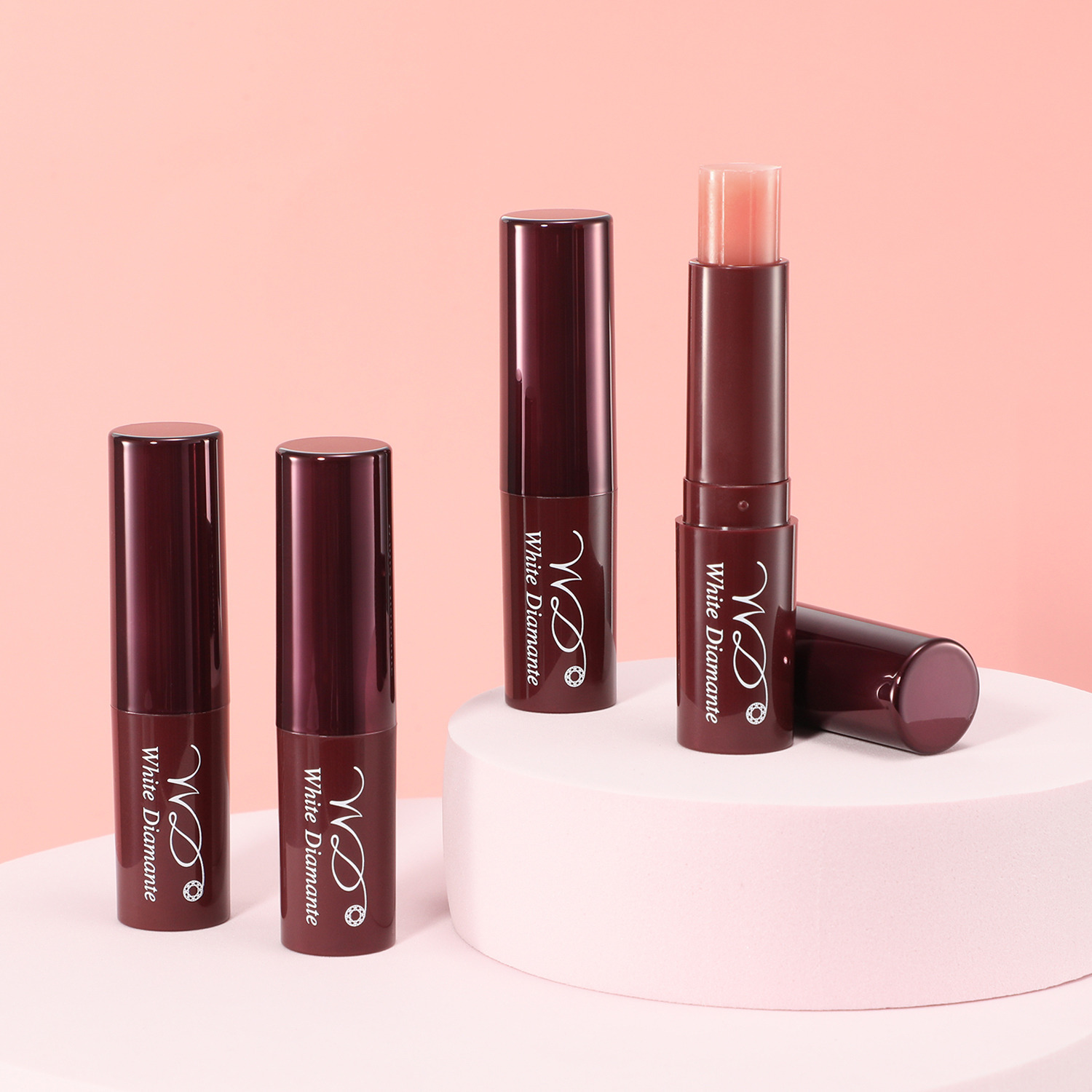 ホワイトディアマンテ 美容成分を８９種類配合 唇にハリ潤い＆紫外線ケア ハピエンスリップ ラグゼＵＶ ２箱セット （計４本） 