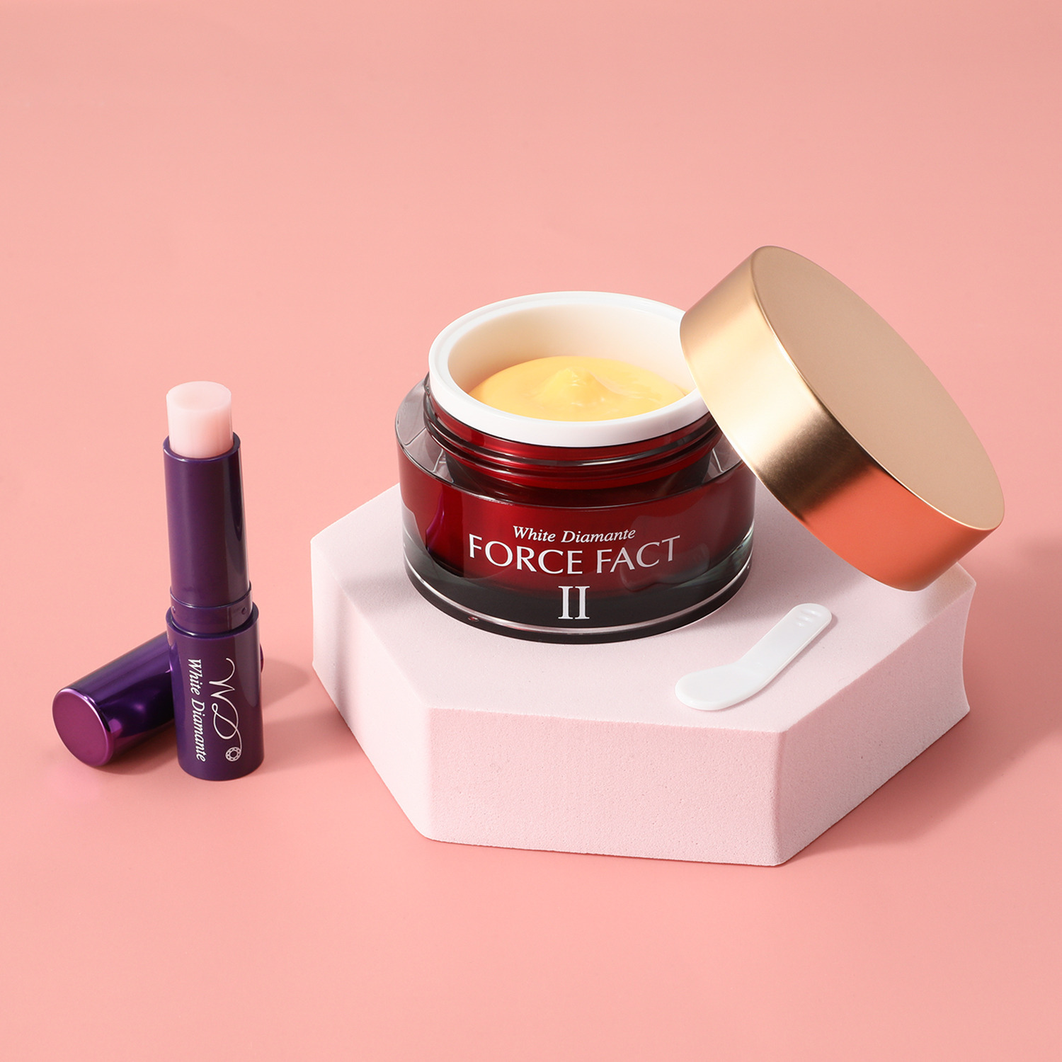 ホワイトディアマンテ 薬用ホワイト＆ リンクルクリームＩＩ “フォースファクトＩＩ” 増量サイズ特別セット
