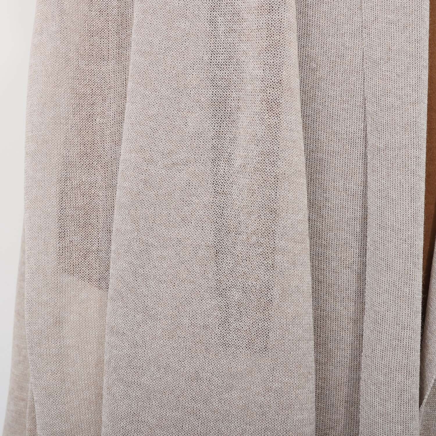 ソアージュ イタリア　カーサ・デル・ フィラート社製糸使用 シアーで上品な煌めき ハンカチーフヘムジレ