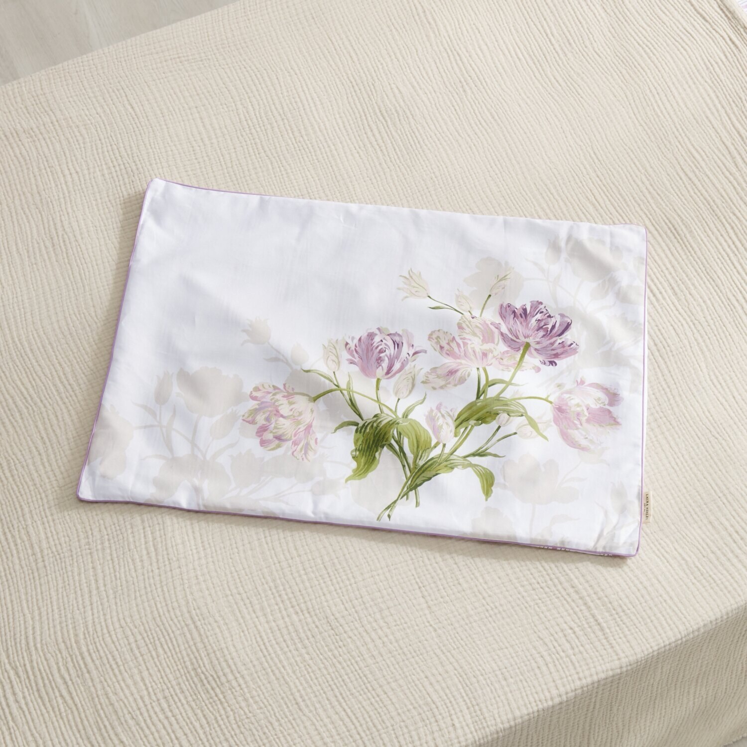 ローラアシュレイ ゴスフォード コットン１００％サテン ピローケース