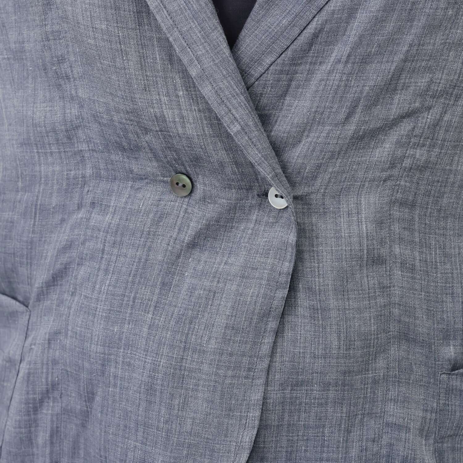 レア　ジェム プレミアムラミーの 涼しさを纏う 仕立て映えジャケット