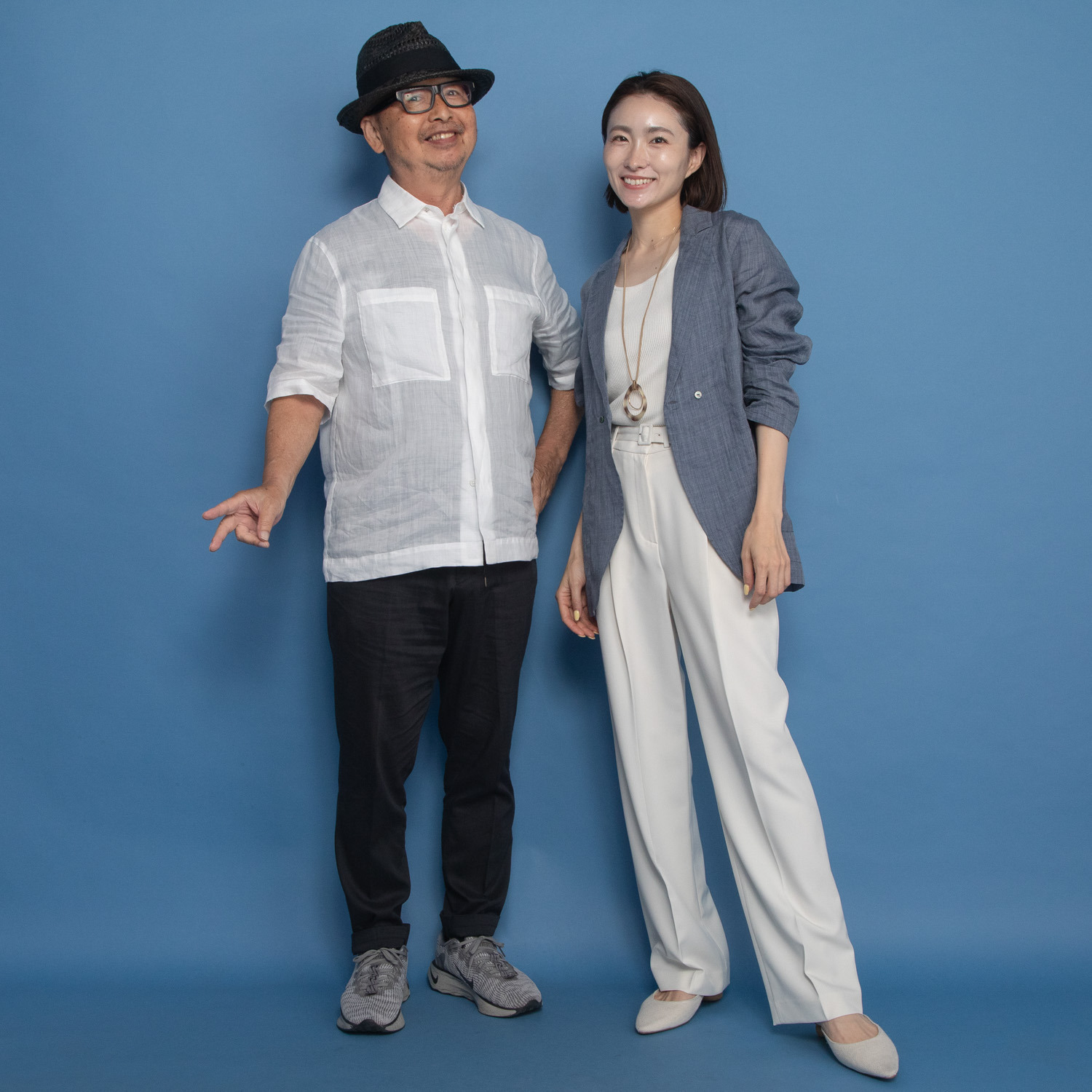 レア　ジェム プレミアムラミーの 涼しさを纏う 仕立て映えジャケット