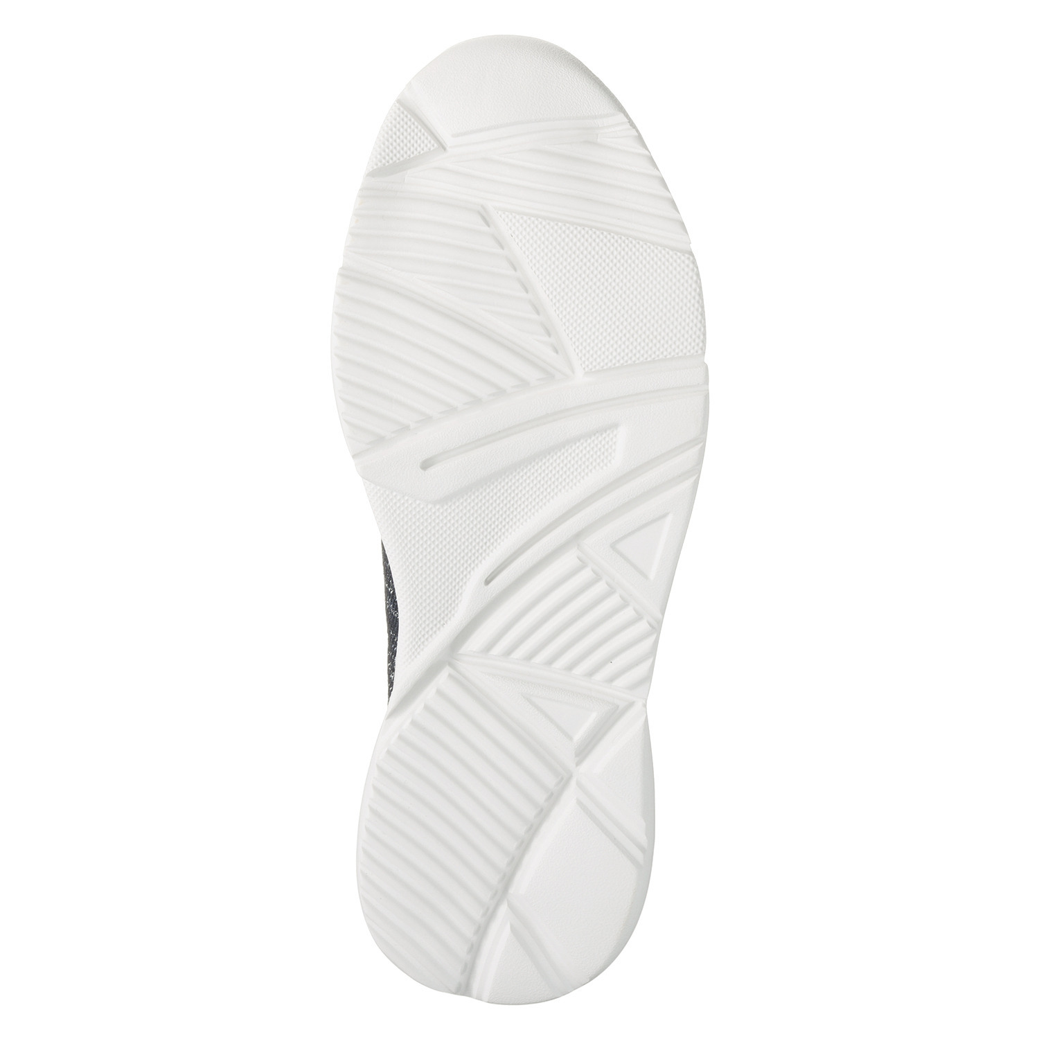 モズ 超軽量 ラメ入りニットスリッポン