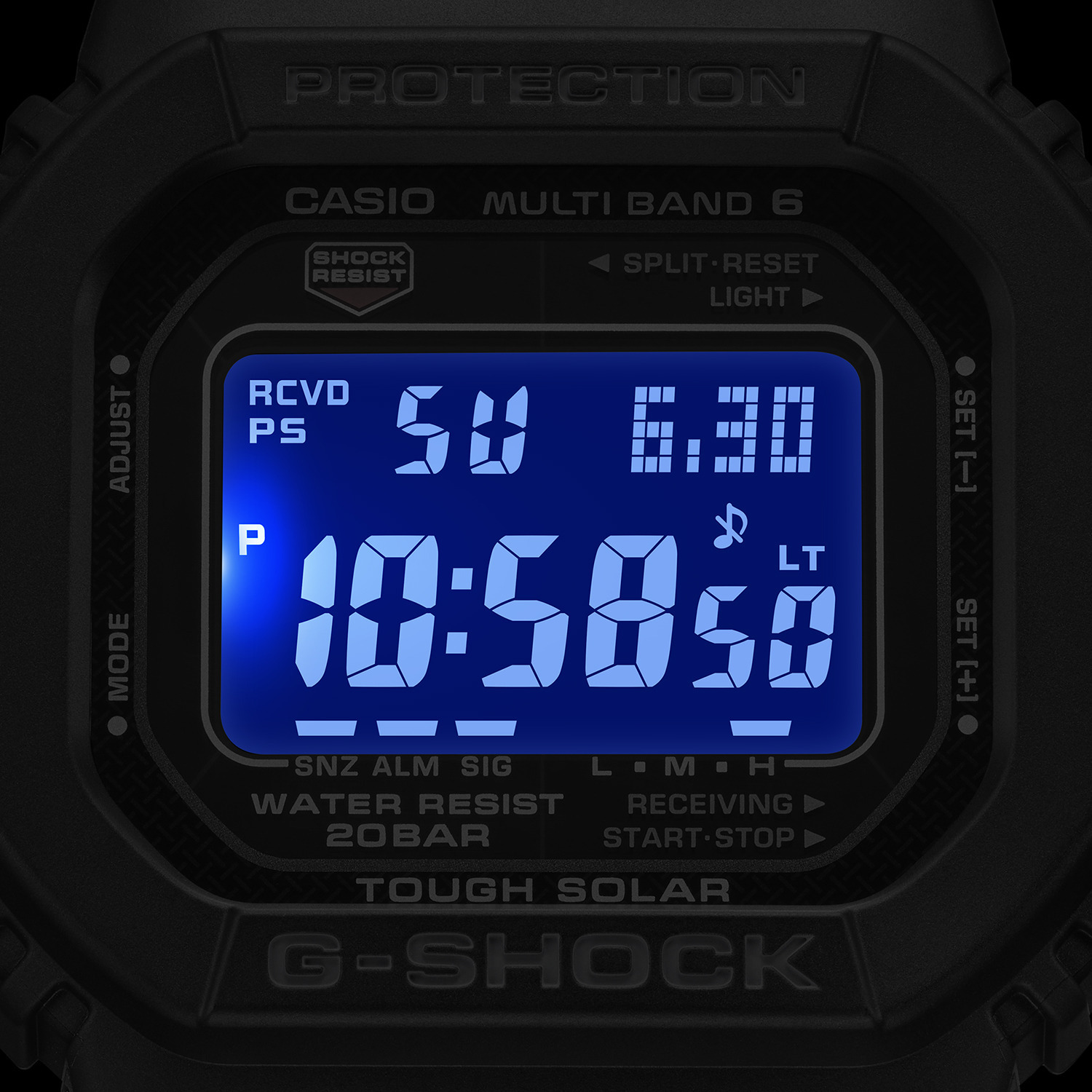 カシオ Ｇ−ＳＨＯＣＫ 電波ソーラーウオッチ ＧＷ−Ｍ５６１０Ｕ 　−１ＢＪＦ