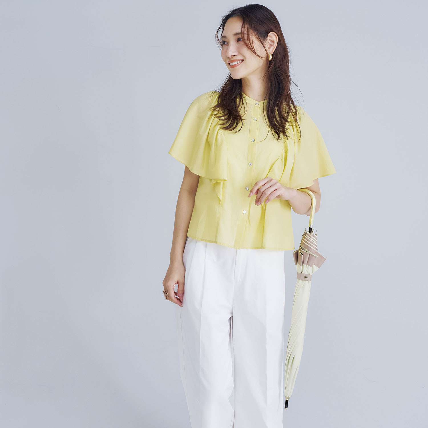 サンブロックラボ 遮夏クール晴雨兼用傘 ロング