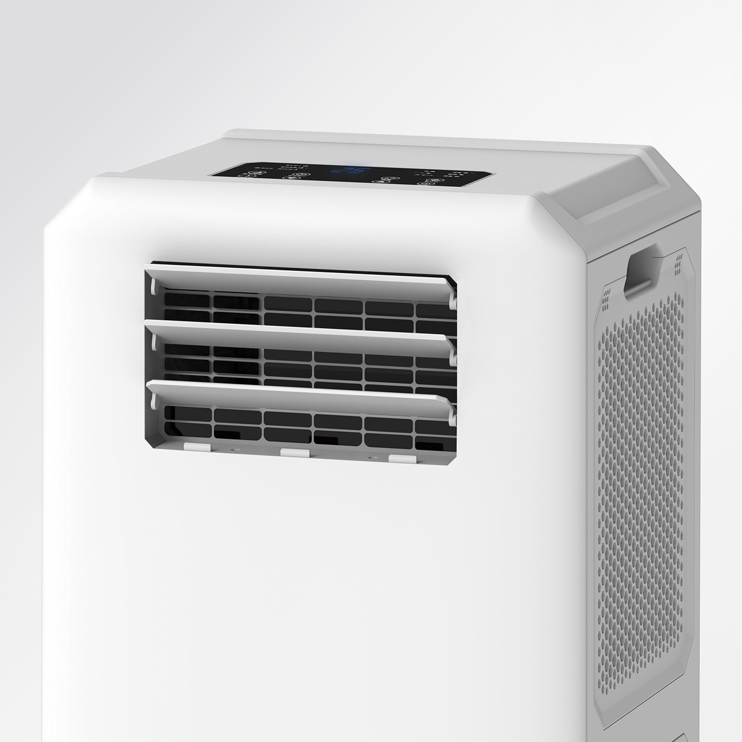 工事・排気ホース不要＆ 移動もラクラク！ 冷風・送風・除湿の １台３役！ ハイブリッド式排熱レス スポットエアクーラー ＤＬ−Ｔ２５０１