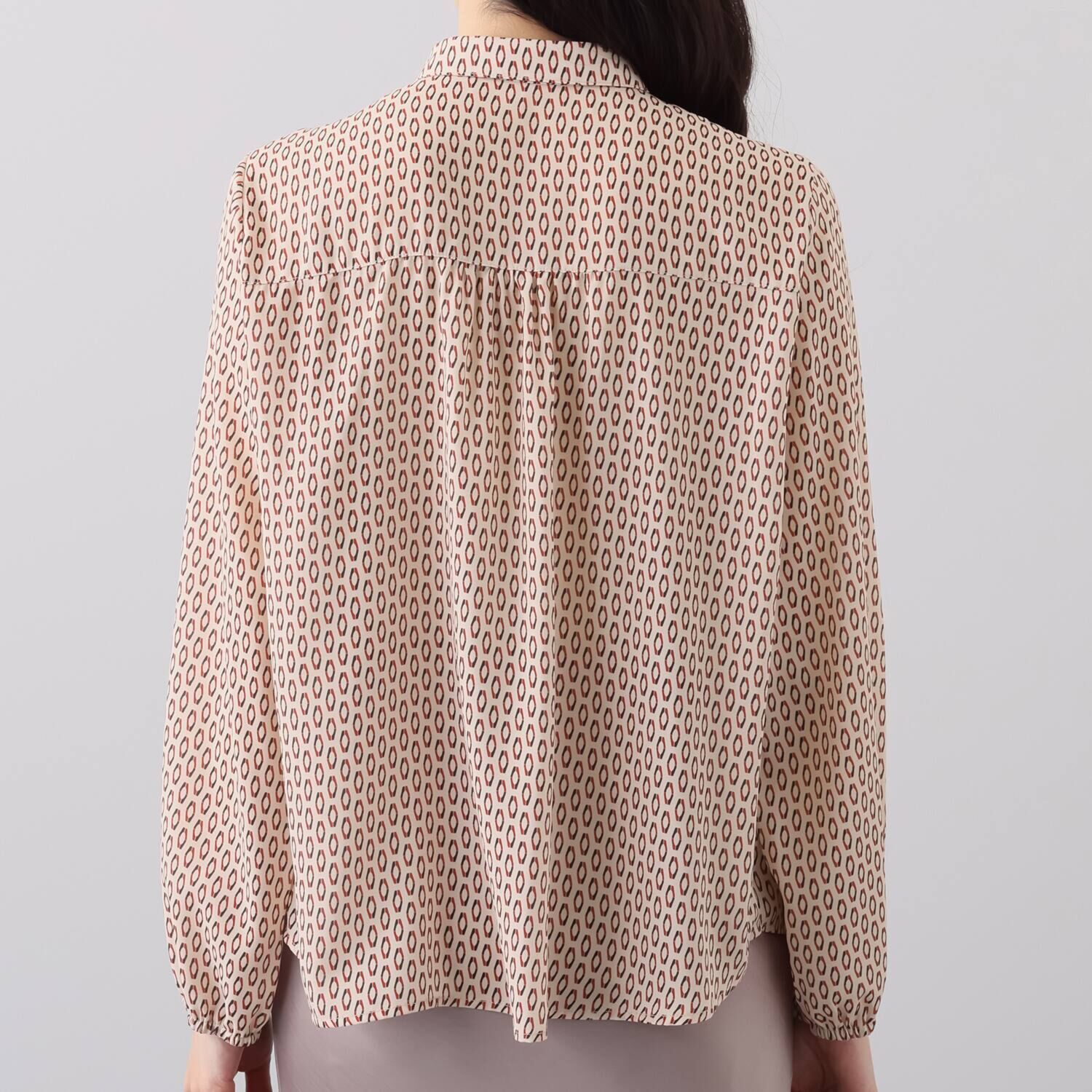 ダジュール シャーリングデザイン ブラウス