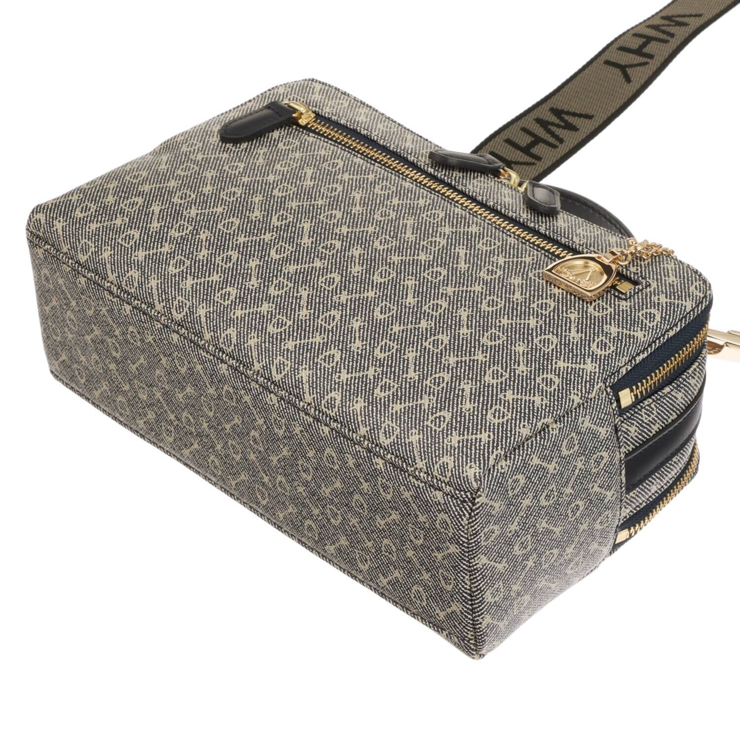 ホワイ “ハーネスプリント” ２ウェイボックスバッグ