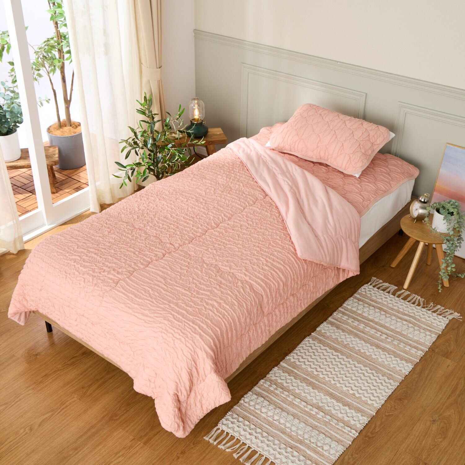 モリリン ＳＯ−ＭＡ リバーシブル肌掛けふとん ＜クイーン＞