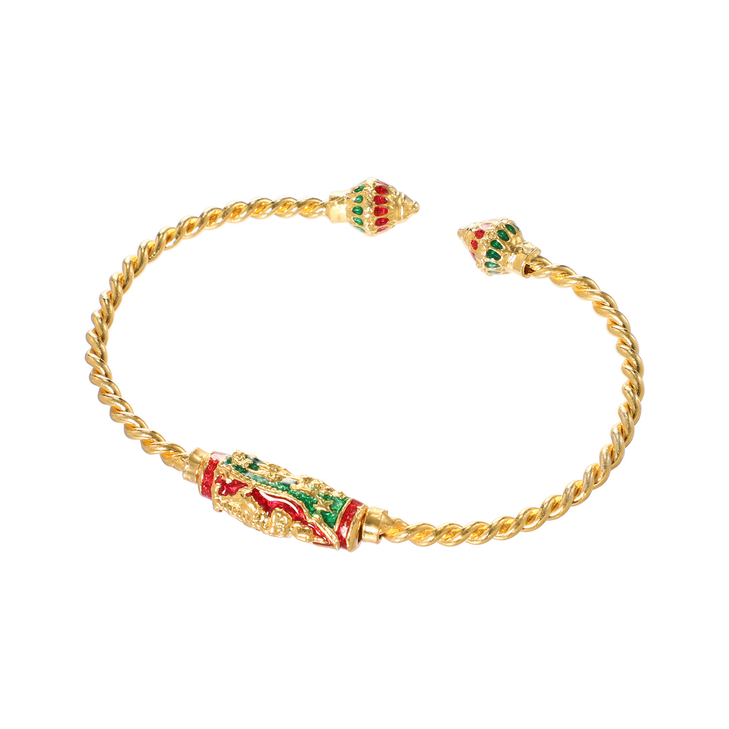 タンブンブレス バングル ＜ヤックの神様＞を象徴 金財・資産の金庫番 〜大金財・大強運・解決成就〜