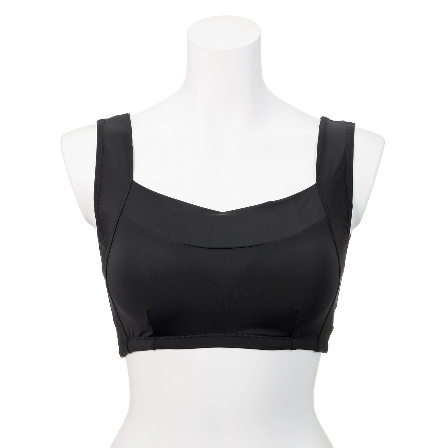 お気軽エステ ナイロンベア天竺 着圧ブラジャー 同色２枚セット