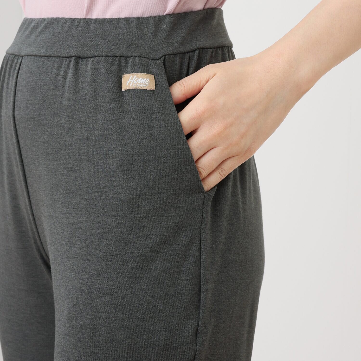 ホーム　バイ テンピュール ６種の鉱物を配合した なめらか素材 ルームウェア上下セット