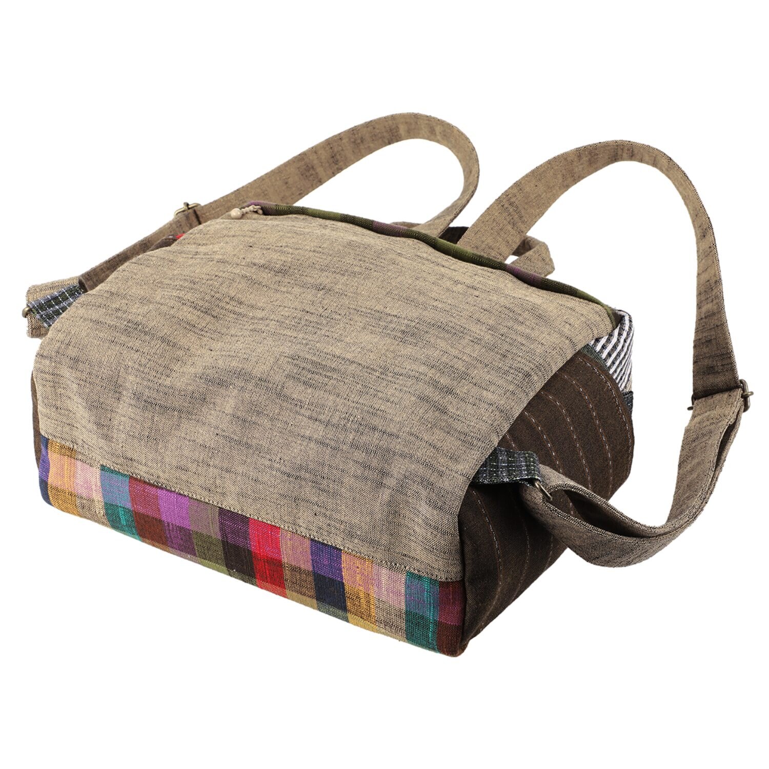 オカモト商店 ギエモン 久留米かすり トートリュック