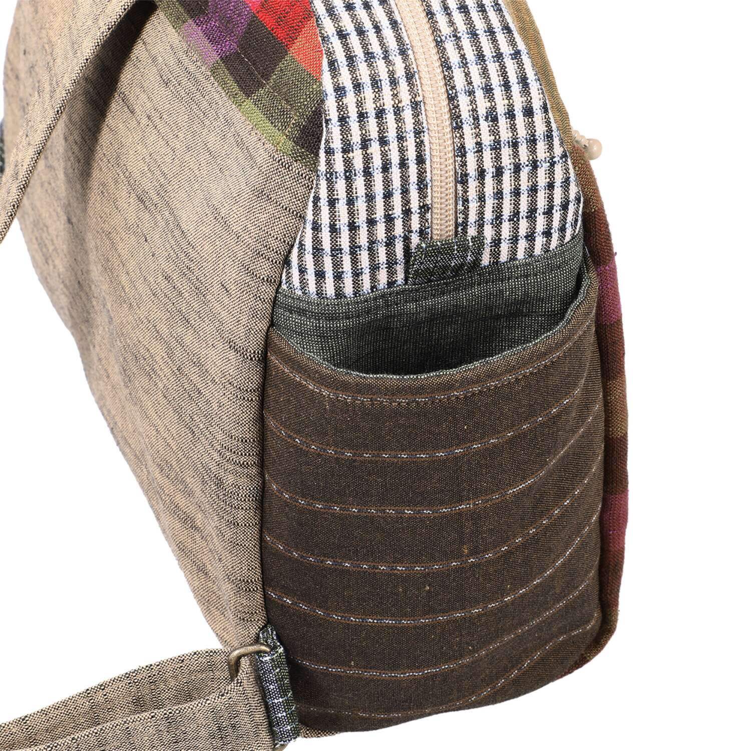 オカモト商店 ギエモン 久留米かすり トートリュック