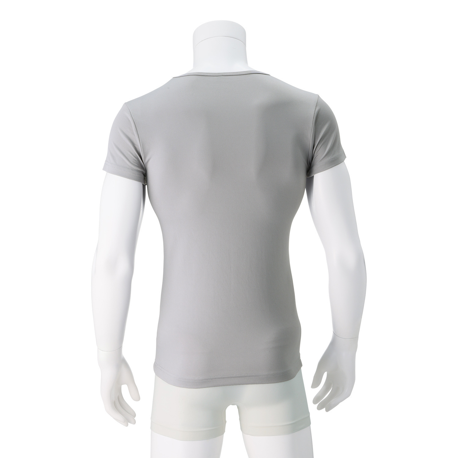 オトコの涼活 メッシュ Ｖネック半袖シャツ 同色２枚セット ＜メンズ＞