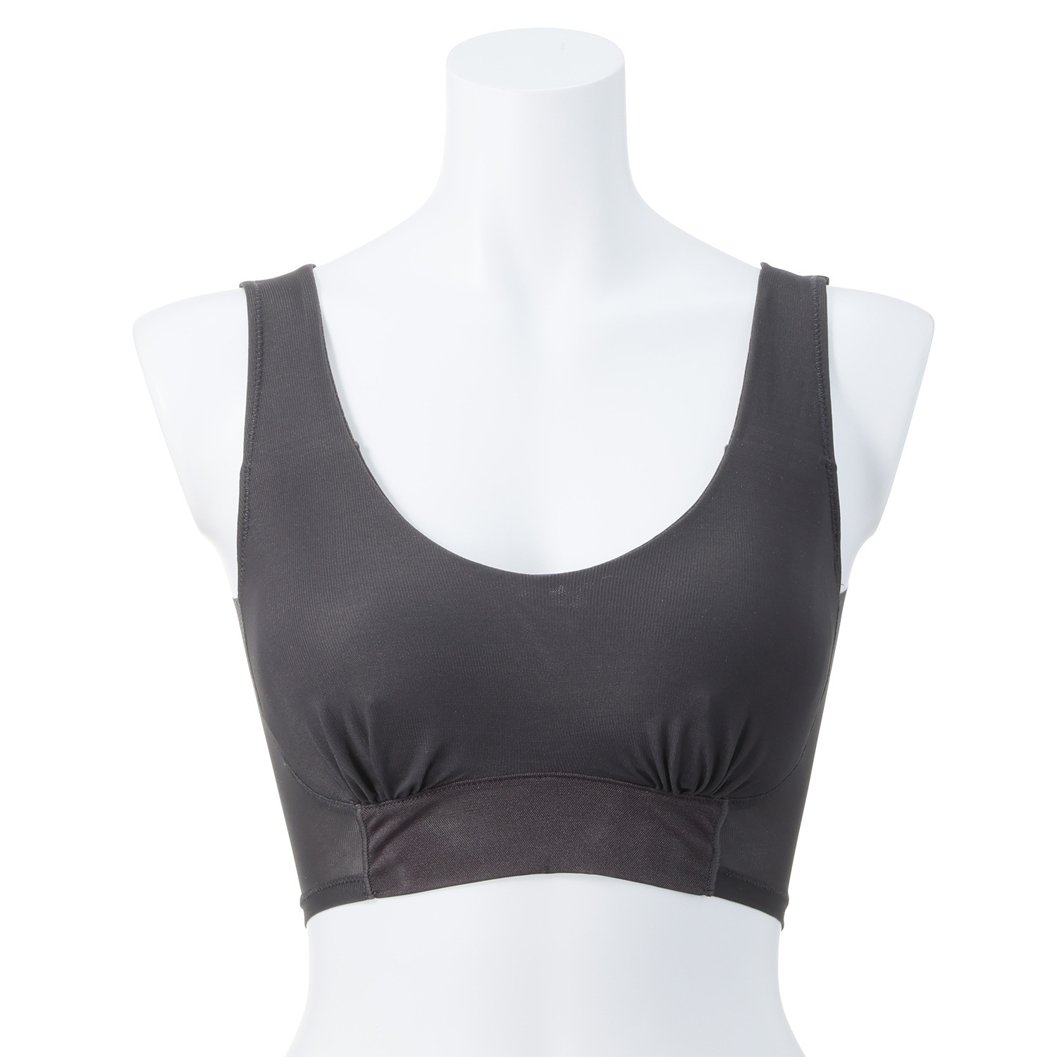 涼感ビューティー 接触冷感 背中スッキリ シームレスブラジャー ２枚セット