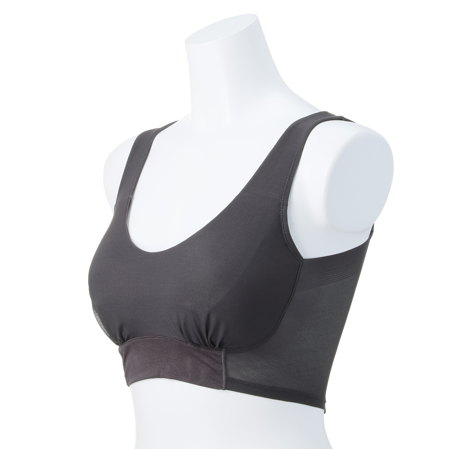 涼感ビューティー 接触冷感 背中スッキリ シームレスブラジャー ２枚セット