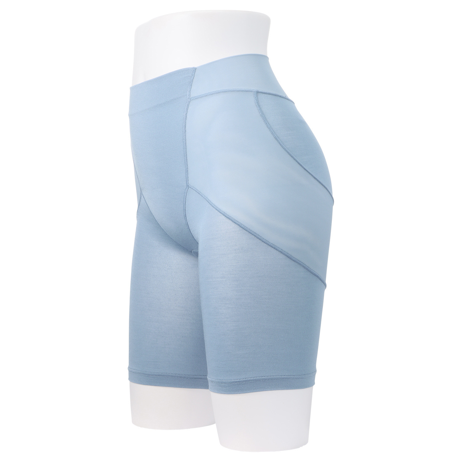 涼感ビューティー 接触冷感 お腹＆骨盤＆ヒップを サポート 五分丈ボトム２枚セット