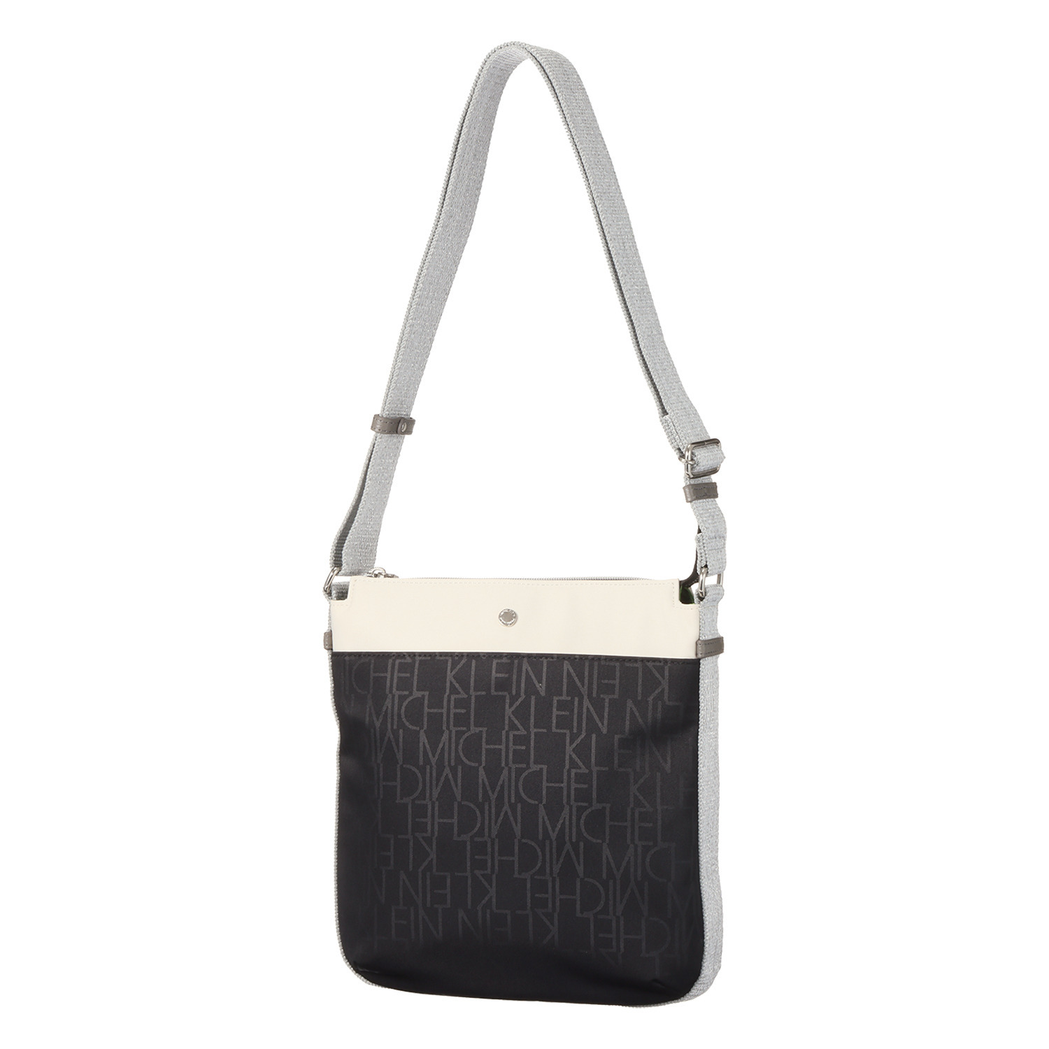 ミッシェル　クラン はっ水 ホットエンボス 縦ショルダーバッグ