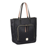 クリスチャン　オリビエ ショップチャンネル デビュー１５周年 はっ水ジャガード 片あおり天ファスナー Ａ４対応トートバッグ