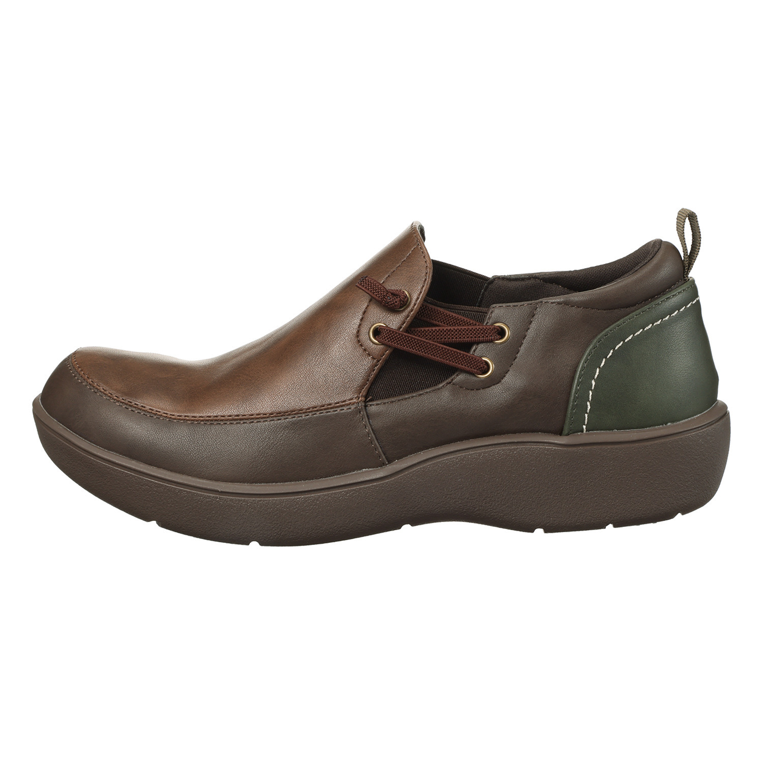 モズ サイドゴムで履きやすい！ 軽量 カジュアルスリッポン