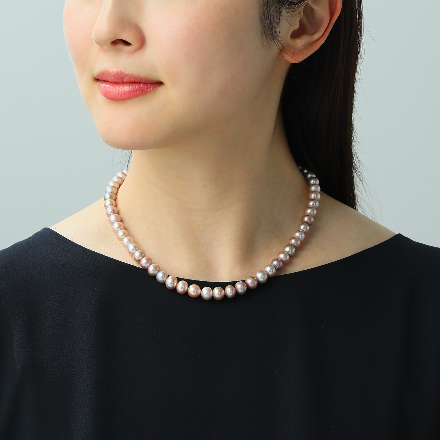グランシフォレ 淡水パール ネックレス