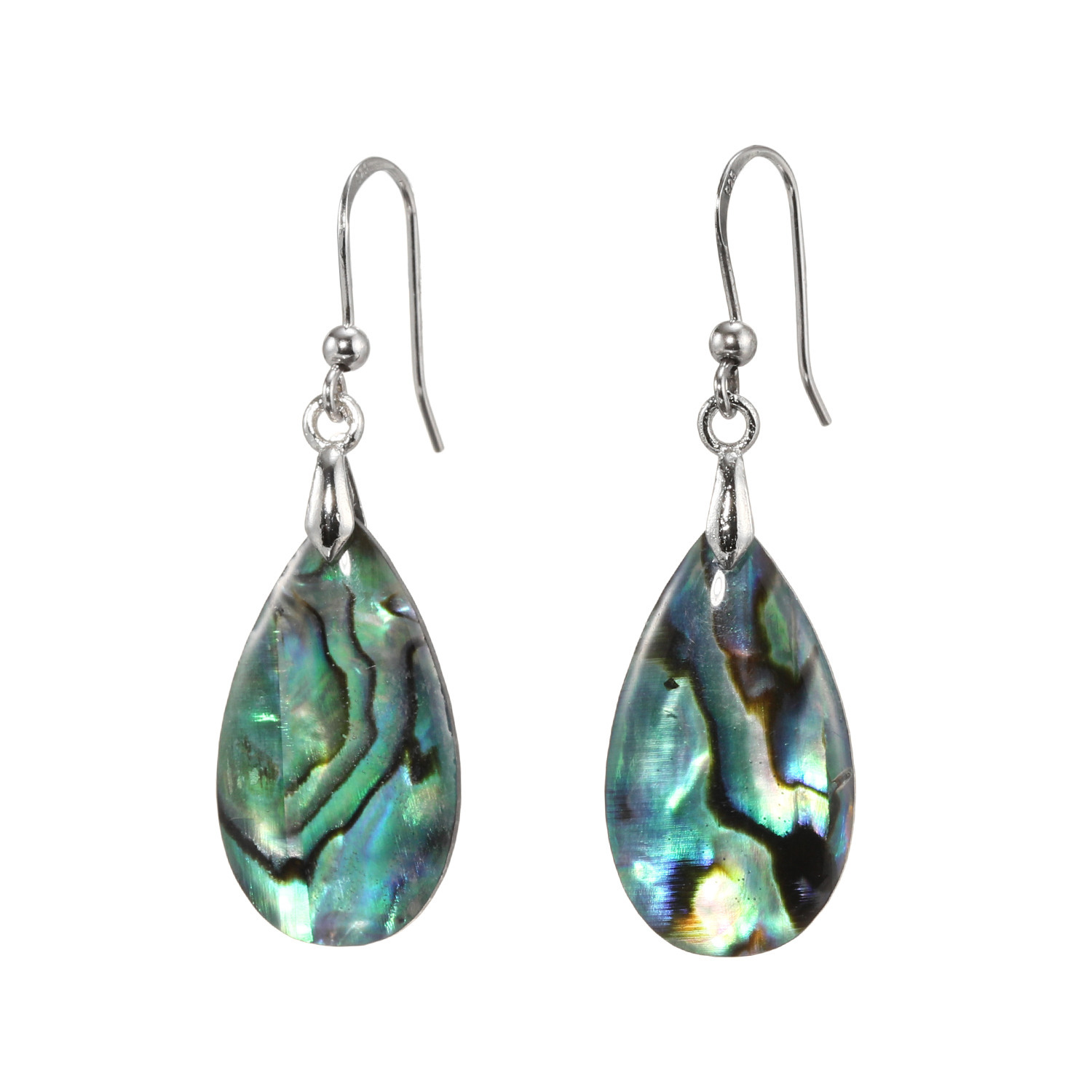 グランシフォレ アバローニシェル ダブレットストーン スウィング イヤリング／ピアス