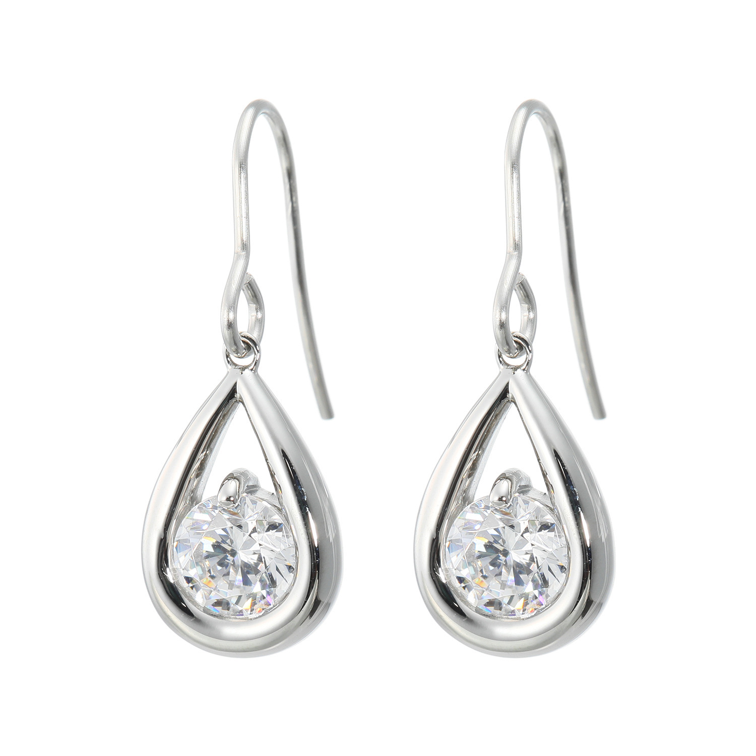 ステングレイス サージカルステンレス プレシオサ社製ＣＺ ドロップシェイプ スウィングピアス