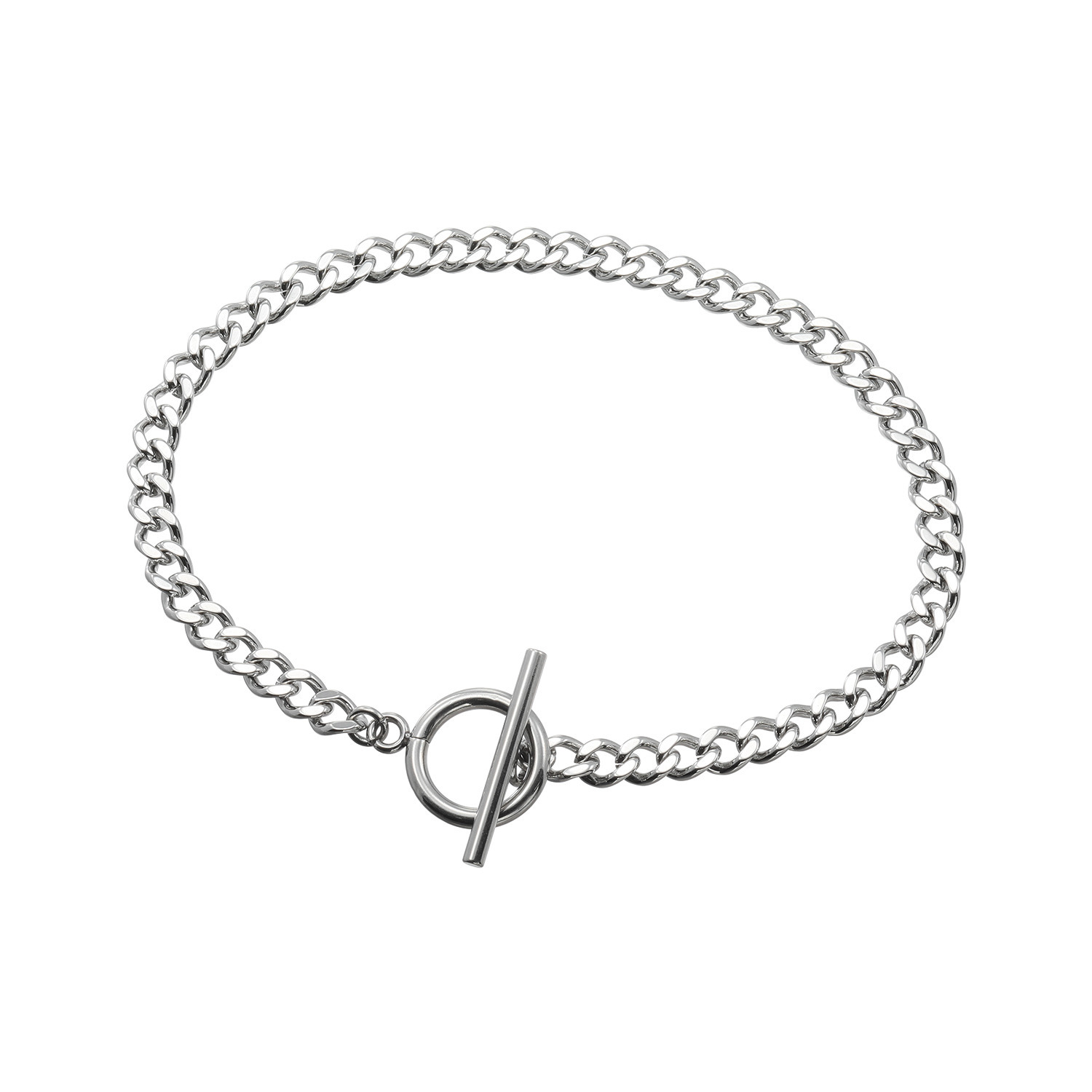 ステングレイス サージカルステンレス スパイシーテイスト ボリュームチェーン ブレスレット