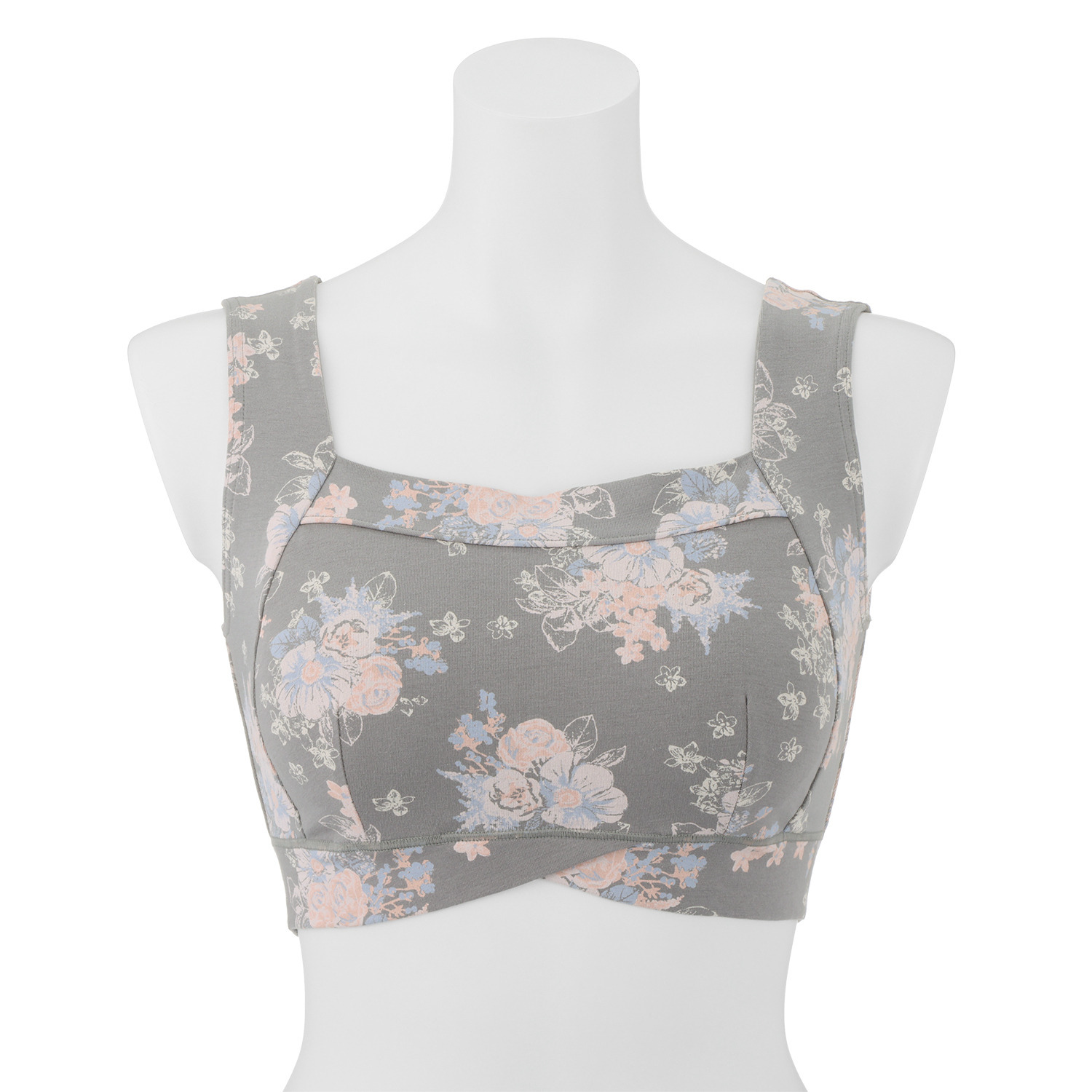 うつくＣ 綿混 すっきりサポートブラ ２枚セット