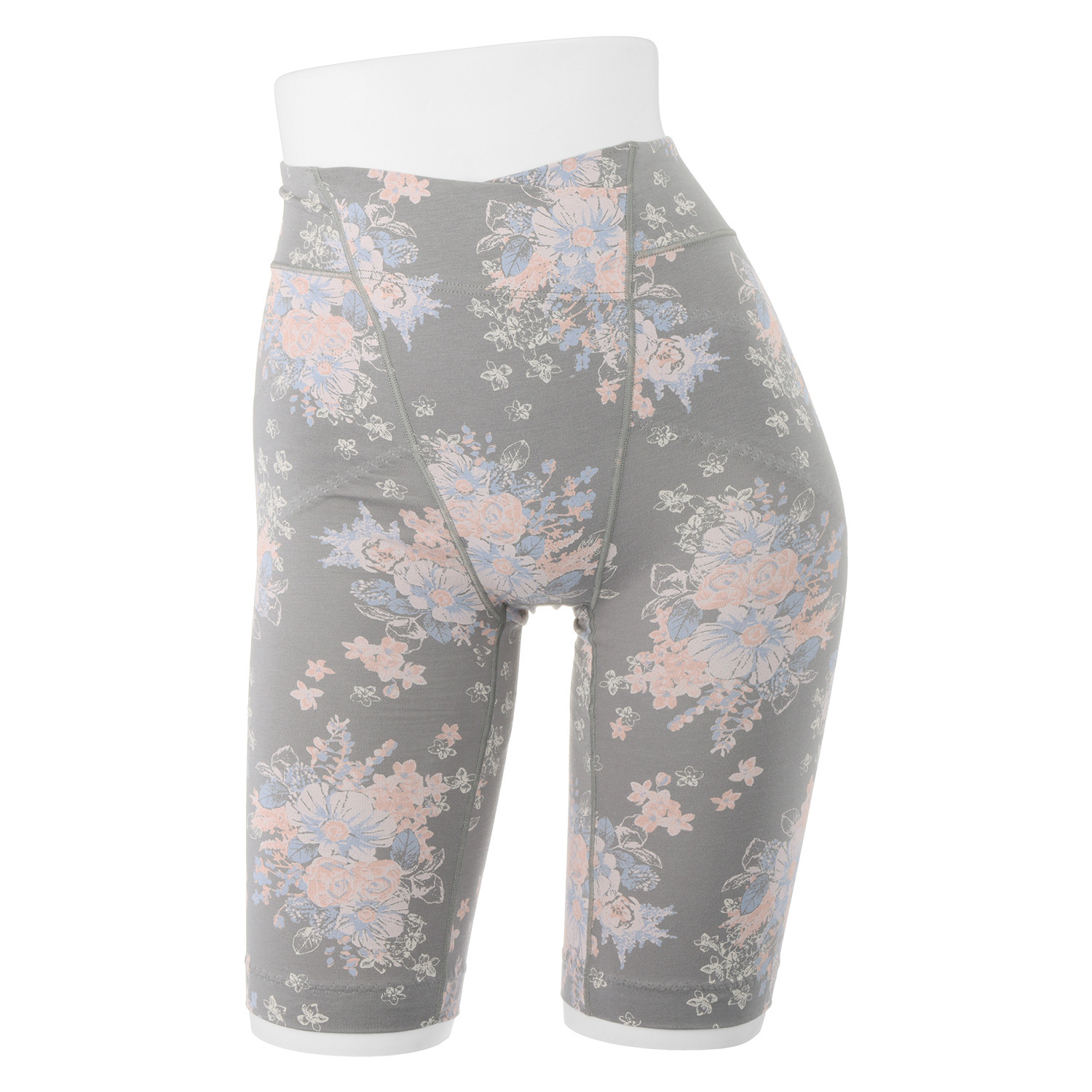 うつくＣ 綿混 すっきりサポート 五分丈ボトム２枚セット