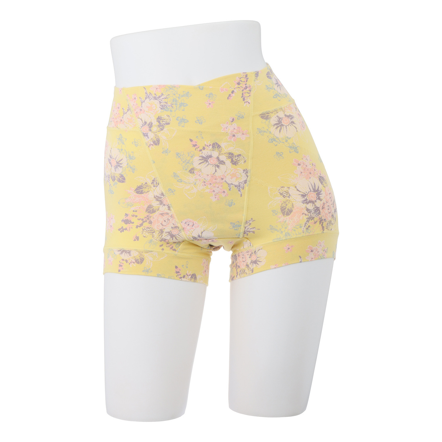 うつくＣ 綿混深ばき すっきりサポート 防水布付一分丈ボトム ２枚セット