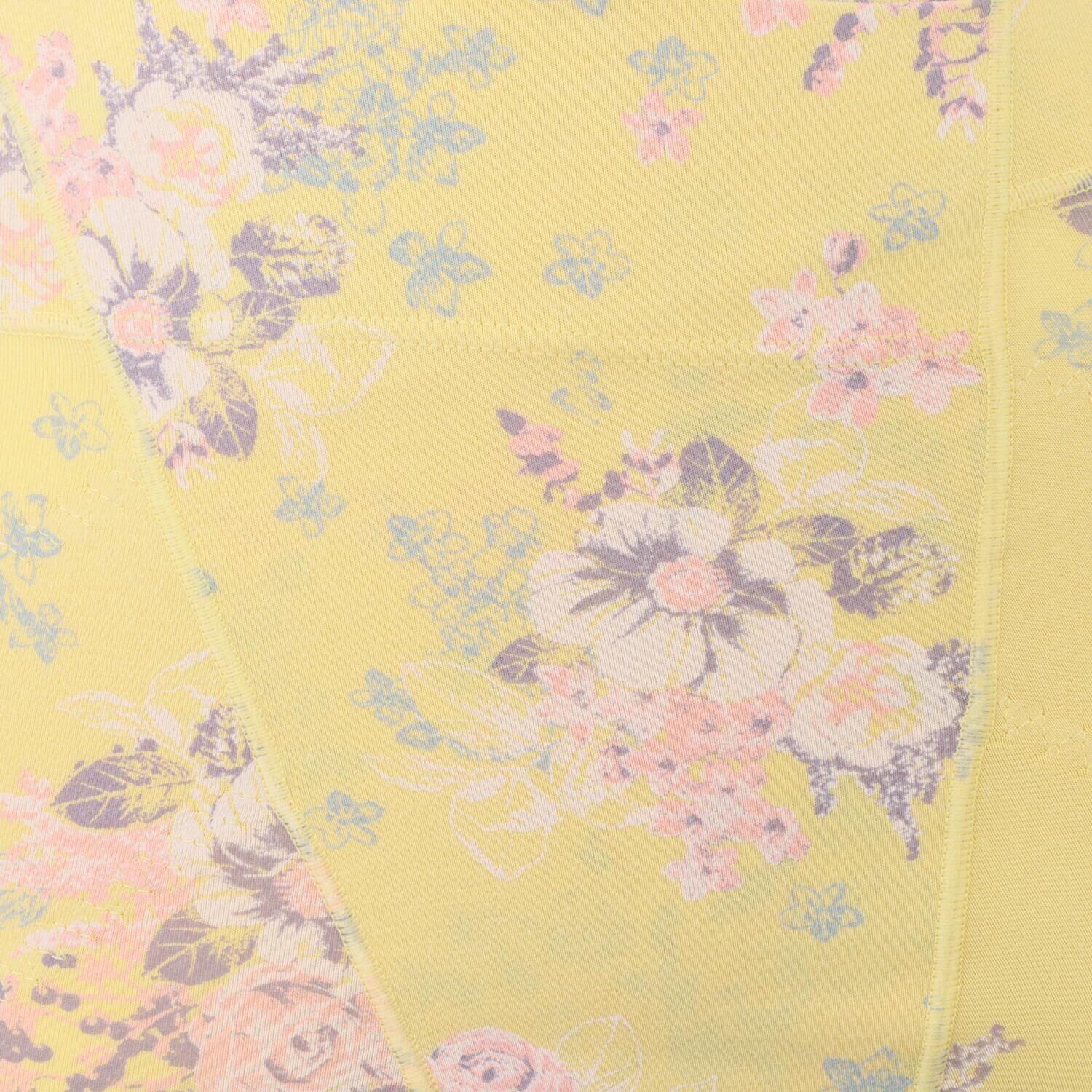 うつくＣ 綿混深ばき すっきりサポート 防水布付一分丈ボトム ２枚セット