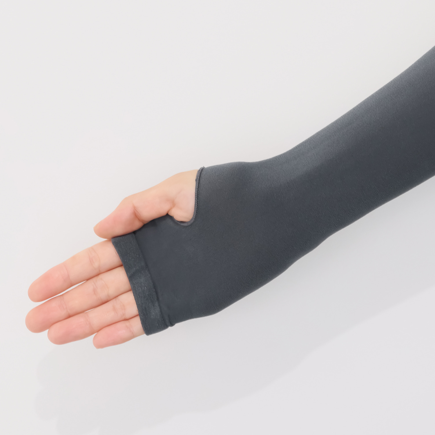 福助 日本製 ＵＶカット・接触冷感 キシリトール加工 ひんやり伸び〜る アームカバー