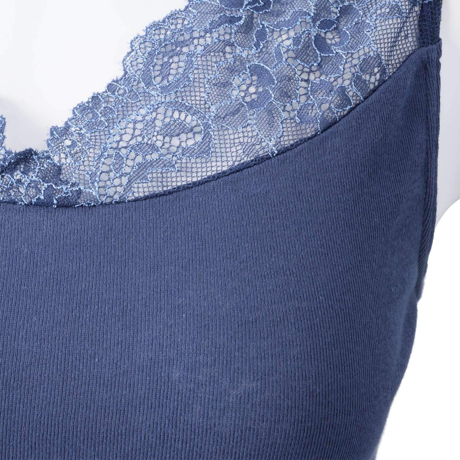 肌ごころ カラーはお任せ！ 綿１００％ レーシータンクトップ お楽しみ４枚セット