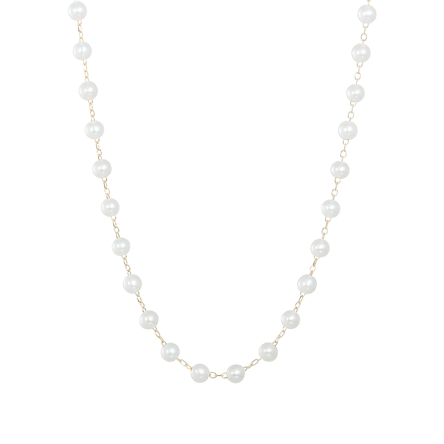 ペレフェリーク １０Ｋ ベビー淡水パール スペシャルピッチ ステーションネックレス